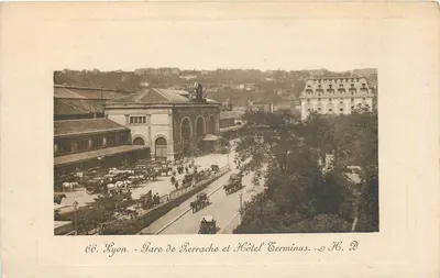 Ryon - Estação de Berrache e Hotel Cerminus — H. D. n°66