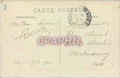 Avignon — El Palacio de los Papas (Entrada Principal) — P. Ruat, editor, Ma. seillt. n° 2394 — Reverso