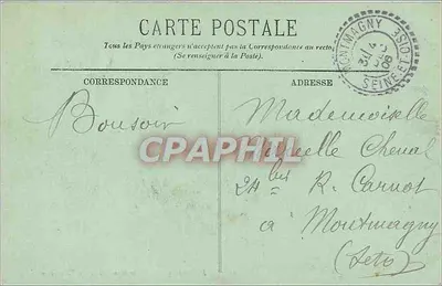 Le Havre — A Praça Gambetta e o Teatro — LL. — Verso