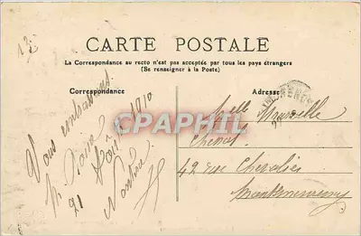 Nantua — Widok z Wielkiej Panny Jeziora — F. Vialatte, fot., Oyonnax (Ain) — Rewers