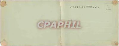CARTE DOUBLE panorama de Saint Pair — Verso