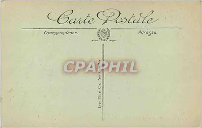 Zamek w Chantilly — Le Châtelet — 11. — Wydawca Levy Frères, Paryż — Rewers