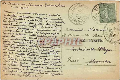 Chinon - Vista geral — Editor Vautrain — Verso