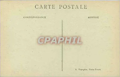 Tours (I.-et L.) — Klasztor Psalette z XV i XVI wieku — Ogólny widok — Rewers