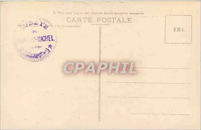 Mont-Saint-Michel — Ogólny widok, strona północno-wschodnia — J.P. - 10. - Wydanie specjalne w Abbadii — Rewers