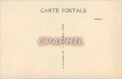 Tours Pittoresque — La Loire i most widziane z wyspy Aucard w czasie burzy — A. B. — Rewers
