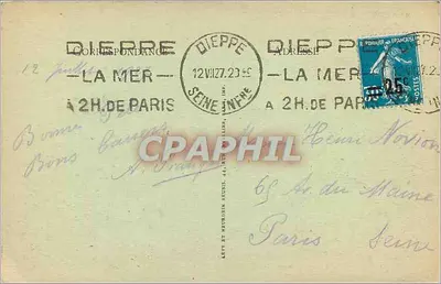 Dieppe — Kasyno — LL. — nr 206 — Rewers