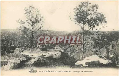 Gorges de Franchard — Floresta de Fontainebleau — n° 98