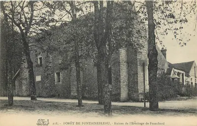 Ruínas do Ermitério de Franchard — Floresta de Fontainebleau — Editor: 218