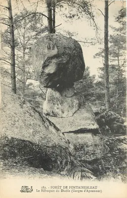 O Bilboquet do Diabo (Gorges d'Apremont) — Floresta de Fontainebleau — n°382