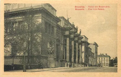 Bruxelas. Palácio dos Belos-Artes — Editor Nicolas, 34, Grand-Place, Bruxelas
