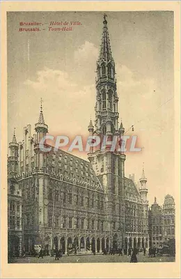 Bruxelas — Hotel de Ville — Edição Nicolas, Bruxelas
