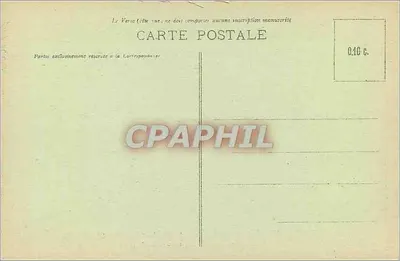 Mont-Saint-Michel - Abadía - Refectorio de los Monjes (siglo XIII) — J.P. - 64 — Edición especial & P. Abadía — Reverso