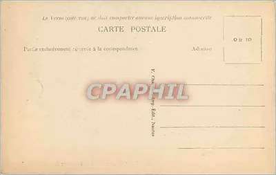 NANTES — Kasteel van de Hertogen van Bretagne, aan de rand van de Loire — Uitgever: FR. Champollion, Nantes, n° 936 — Achterkant