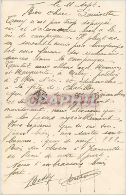 Jeune femme aux cheveux bouclés — éditeur Noyer n°3020 — Rewers