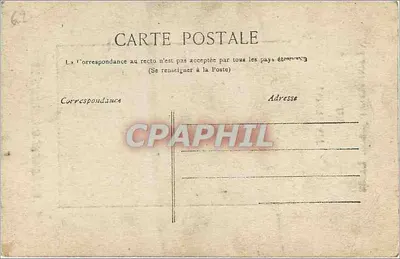 Retrato de San Benito José Labre — Souvenir d'Amettes — Editor no identificado — Reverso