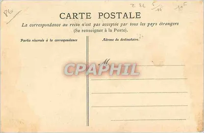 La Tour Carnet — Zamek Guivienne — wydawca: Manuel i Forgeot, Bordeaux — Rewers