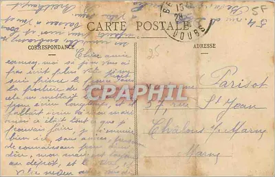 Besançon Storica (M. D.) — L'Hotel de Ville (XVI secolo) — M. D. (editore) — Verso