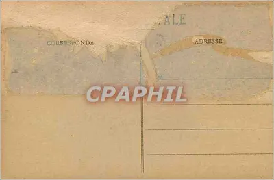 Reims nos anos de bombardeios 1914-18 — Vista tirada da rue de la Grue — editor não identificado — Verso