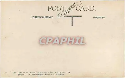 Londyn — Pałac Westminsterski w nocy — Judges' Ltd. — Rewers