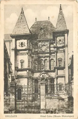 Orléans — Hotel Cabu (Museu Histórico) — Sociedade dos Amigos da História de Orléans
