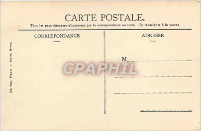 Ginebra — La Jetée des Paquis — B. & F. No. 900 — Reverso