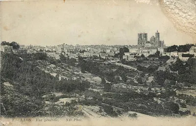 Laon — Vista geral — ND Phot.