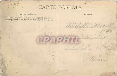 Versailles — Grand Trianon - O Pórtico - Fachada sobre os Jardins — editor não visível, n° 362 — Verso