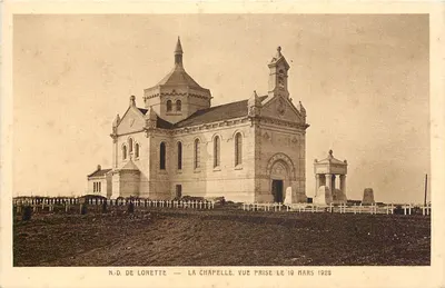 N.D. de Lorette — A capela, vista tirada em 19 de março de 1928