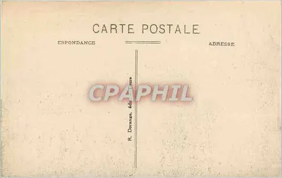 Chenonceaux — Zamek (strona zachodnia) — Zabytek z XV wieku, zbudowany przez Thomasa Bohiera, generalnego skarbnika finansów, i jego żonę Catherine Briçonnet R. D. — Rewers