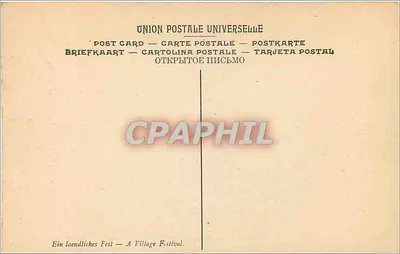 Festa camponesa — MolenAer — Museu de Gand — Verso