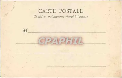 Biarritz — Rocher de la Vierge — B. J. C., Paris, n°27 — Verso