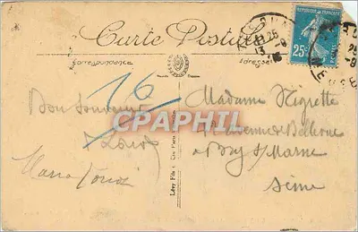 Ruiny Wielkiej Wojny — Verdun — Dom Papieża Julesa — Rewers