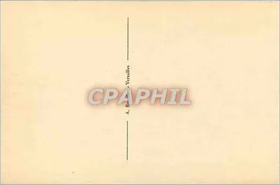 Zamek w VERSAILLES — Widok wykonany w Av — Rewers