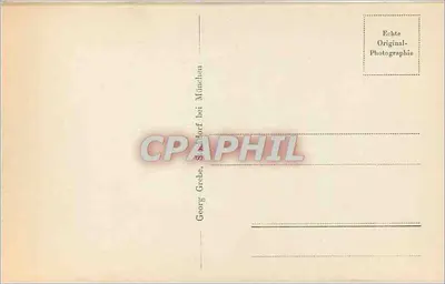 München. Pałac Nymphenburg — widok z parku z łabędziami — Georg Grebe, Stadelhof bei München — Rewers