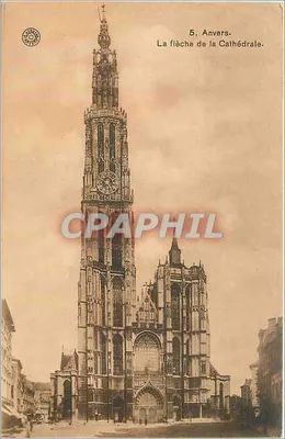 Anvers — A flecha da Catedral — Caphil Oyver