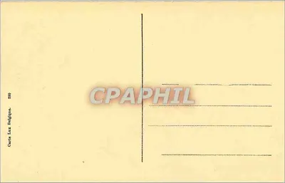 Bruges. Hotel Provincial. — Editor Carte Lux Belgique, n° 200 — Verso
