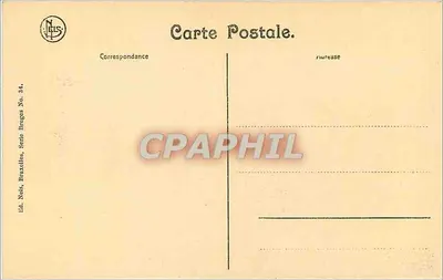 Bruges — Ratusz — Ed. Nels, Bruksela, Série Bruges No. 34 — Rewers