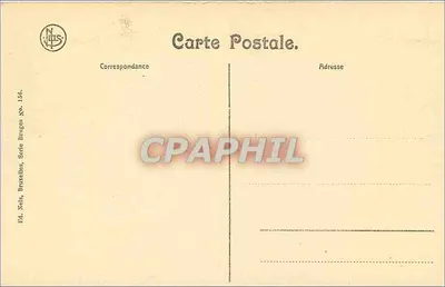 Bruksel — Katedra św. Zbawiciela — Nels, Bruksel, seria Bruksel nr 150 — Rewers