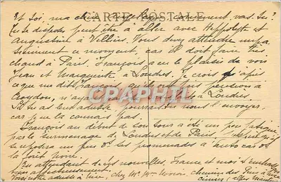Grenoble — Algemene uitzicht en de Keten van de Alpen — CL. A. V. — Achterkant