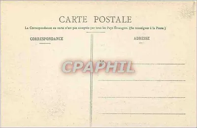 Biarritz Pittoresque — Vaga del 4 agosto 1905 al Rocher de la Vierge — N° 44 — Edizione A. Simons, Chèvre Prince, Lauterbach — Verso