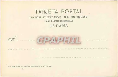 Toledo - Pátio Mudéjar — Berger & Cie, Madrid, n° 2183 — Verso
