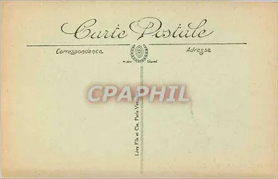 Le Tréport — Wysipa i plaża — wydawca L. Levy syn & Cie, Paryż — Rewers