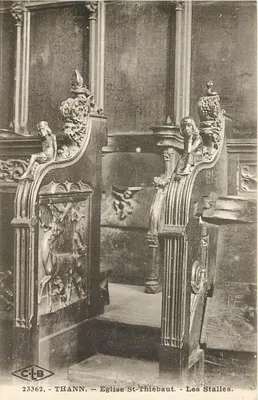 Thann - Igreja de São Thiébaut - As Stalles