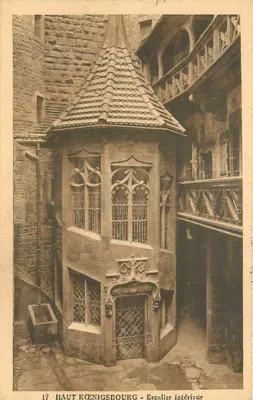 Haut Kœnigsbourg — Escada interna — Edição especial do Castelo