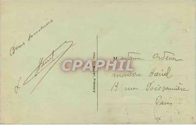 Nevers — Escada e Porta de Honra do Palácio Ducal — Verso