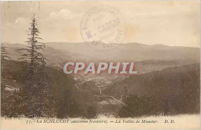 A SCHLUCHT (antiga fronteira) — A Vale de Munster — M. Cassin