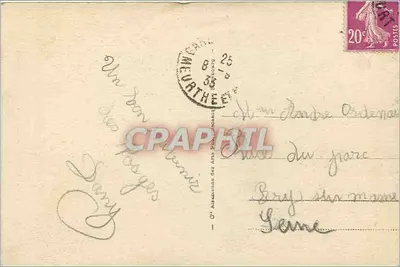 Gérardmer - Skok z Cuves - Wodospad — wydawca anonimowy, nr 78 — Rewers