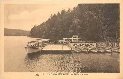 Lago dos Settons — Embarcadouro — Editor A.R. n°6
