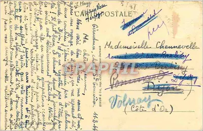Gérardmer — Po tempesti — wydawca Braun & Cie, Drukarnia Durnach — Rewers